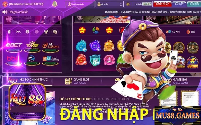 Đăng Nhập Mu88 | Trải Nghiệm Dịch Vụ Cá Cược Đỉnh Cao